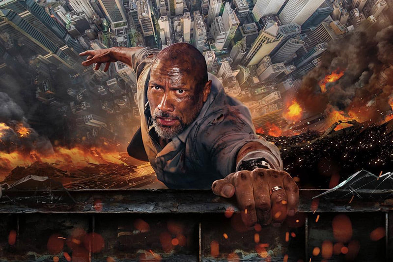 Skyscraper: pericolo verticale per Dwayne Johnson