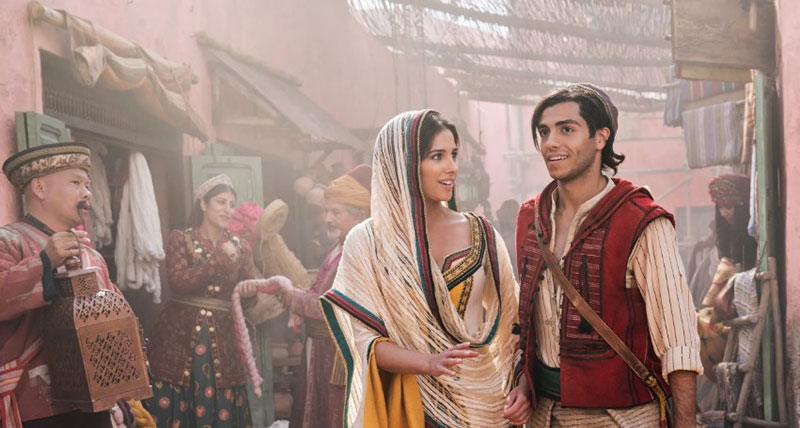 Una scena di Aladdin