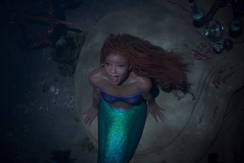 Halle Bailey nei panni di Ariel nel live action de La Sirenetta