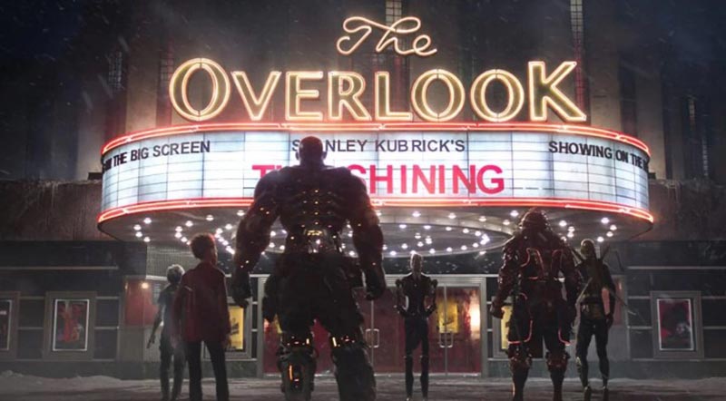 una scena di ready Player One