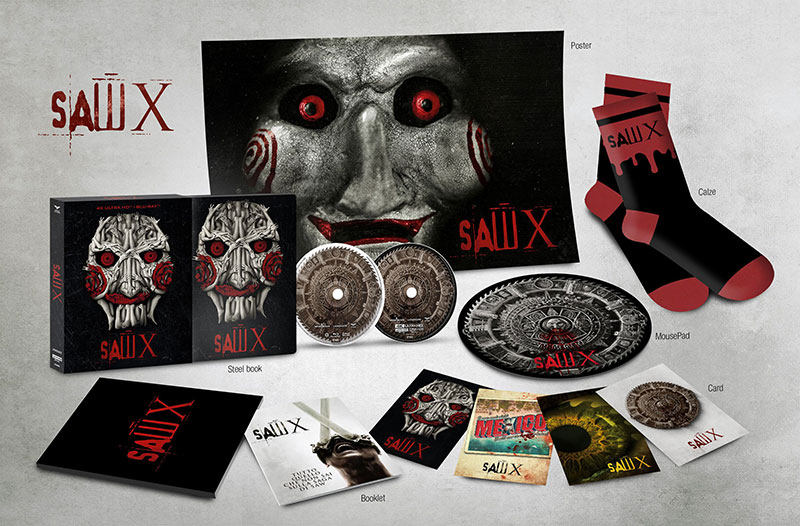 Il cofanetto da collezione di Saw X targato Eagle Pictures