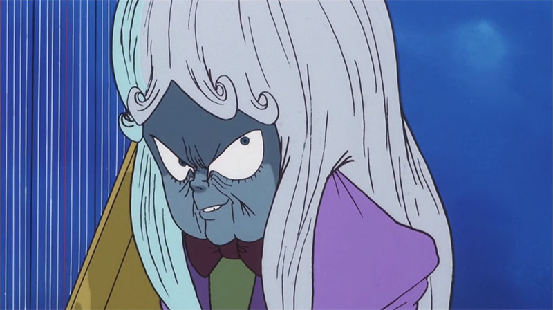 Mamoo, il nemico di Lupin III nel film La pietra della saggezza